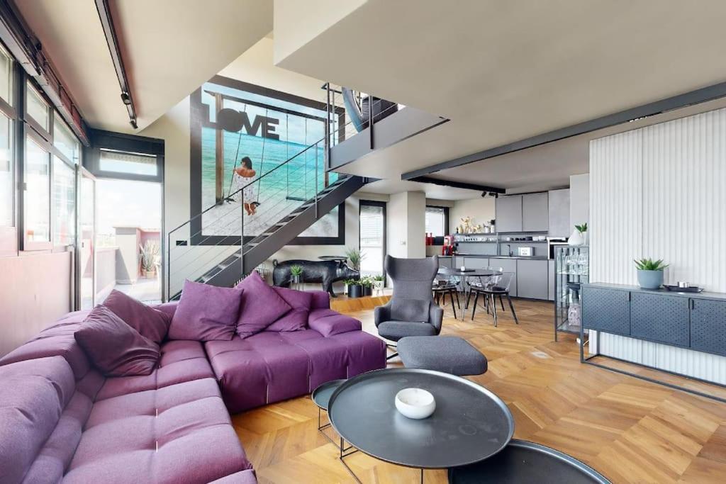 Stylovy Loft S Ohromnou Terasou Apartamento Bratislava Exterior foto