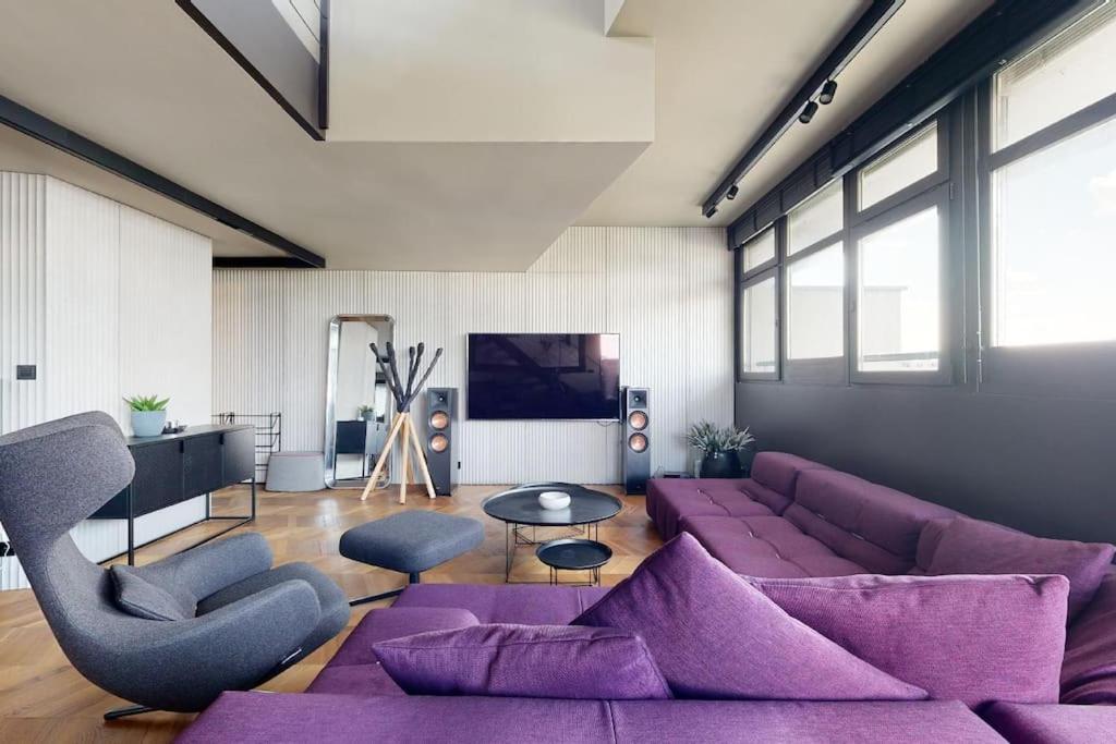 Stylovy Loft S Ohromnou Terasou Apartamento Bratislava Exterior foto